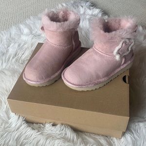 Little Kids Mini Bailey Button II Star Boots Sz11